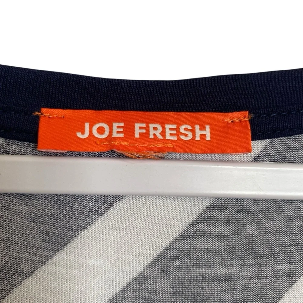 Joe Fresh Black and White Casual Sheath Maxi - XL - CO Cambodia NWOT